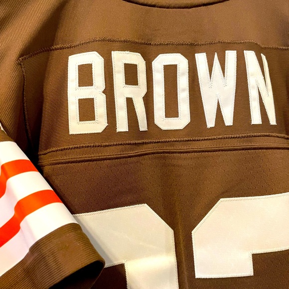 1963 Replica Jim Brown Cleveland Browns Jersey - Picture 2 of 3